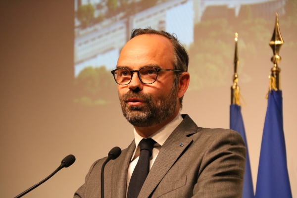 Inauguration du Tribunal de Paris par le Premier Ministre 01042019 