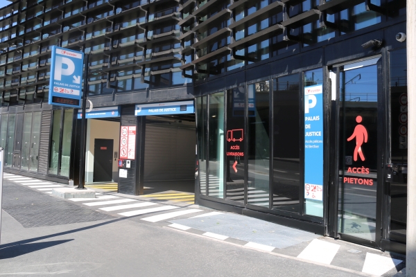 Nouveau parking public du Palais de justice - 52 boulevard Berthier 75017 Paris