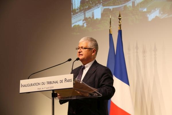 Inauguration du Tribunal de Paris 01042019 par le Président du TGI de Paris
