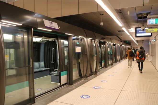 Ouverture de la station de métro Porte de Clichy (ligne 14) - 2